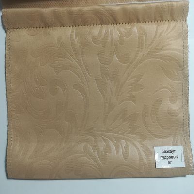 Шторы римские Блэкаут пудровый 07