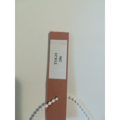 Шторы плиссе TOGO цвет коричневый