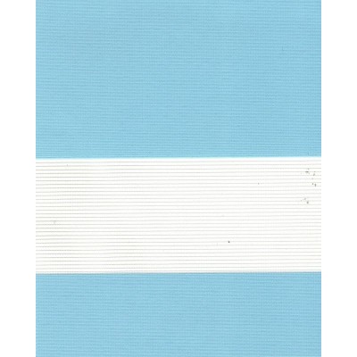 Ролеты тканевые Стандарт зебра цвет светло-голубой 1087